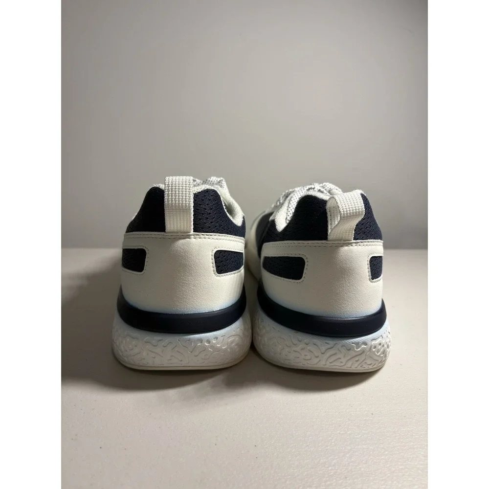 OluKai 'Anau Mens Size 11.5 Mood Indigo Blue White Pickleball Court Casual Shoes
